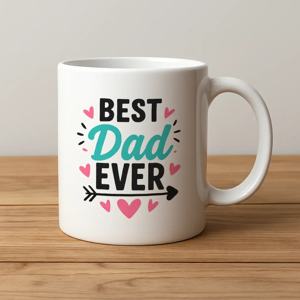 Best Dad Ever (Hearts)