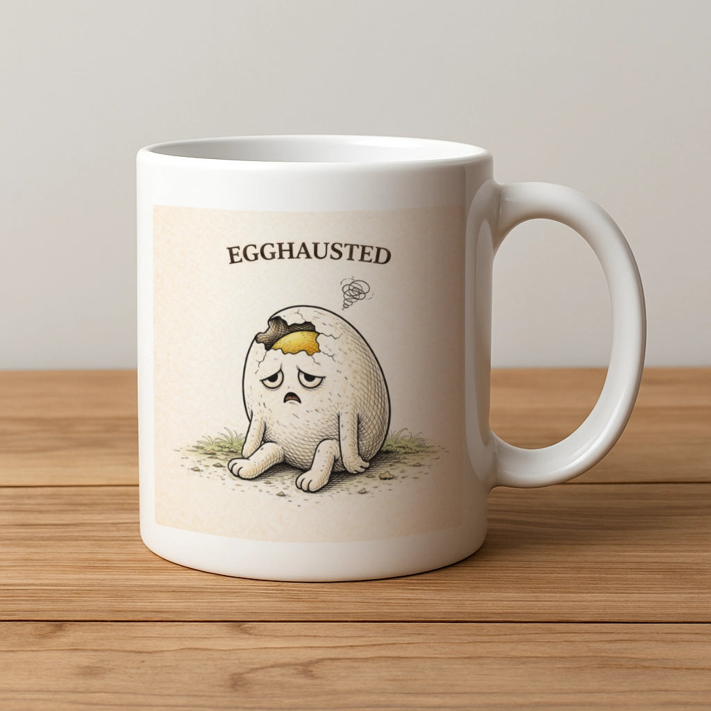 Egghausted Mug