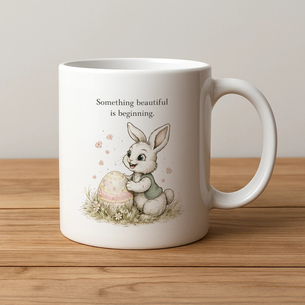 Something Beautiful Is Beginning Mug