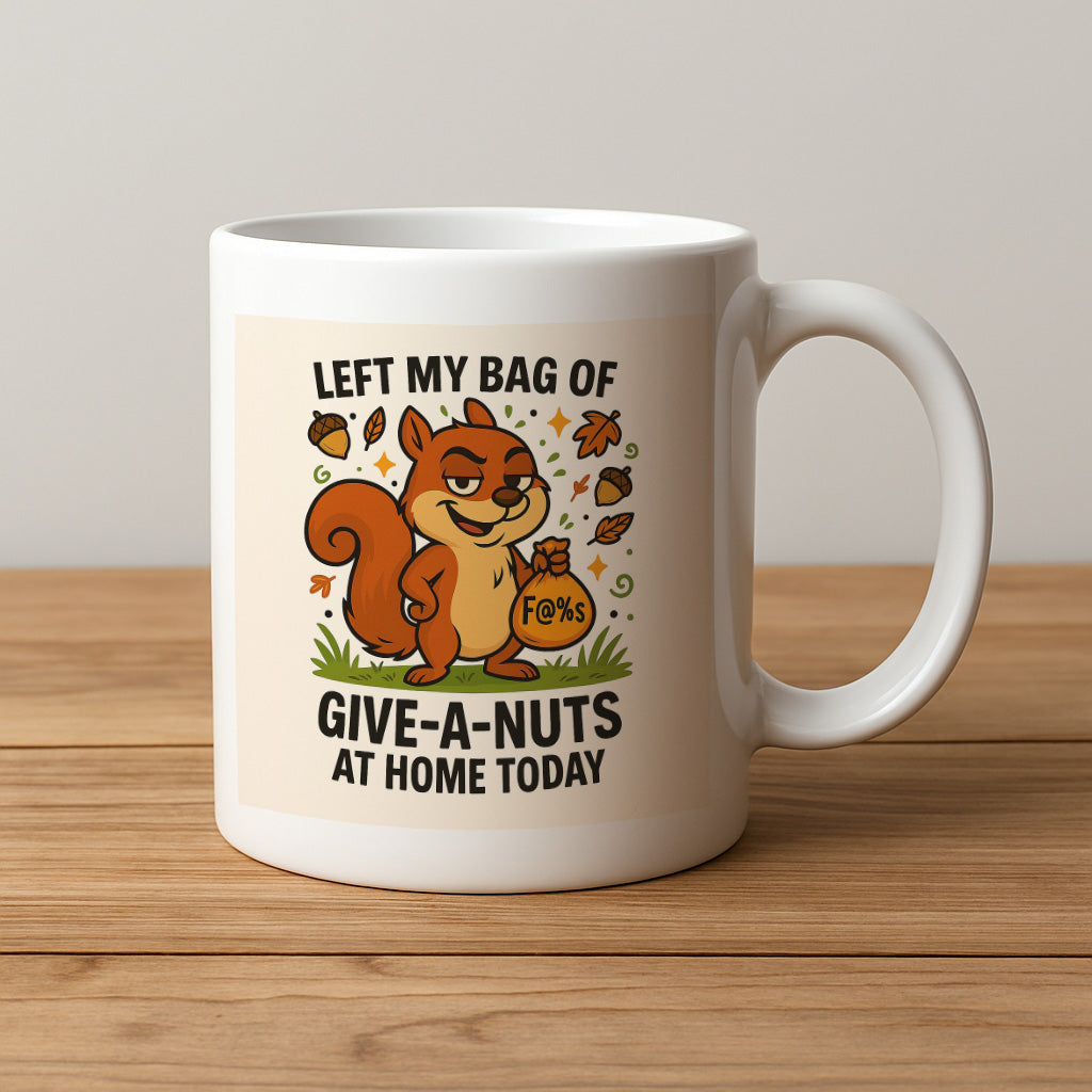 Left My Bag of Give-A-Nuts at Home Today